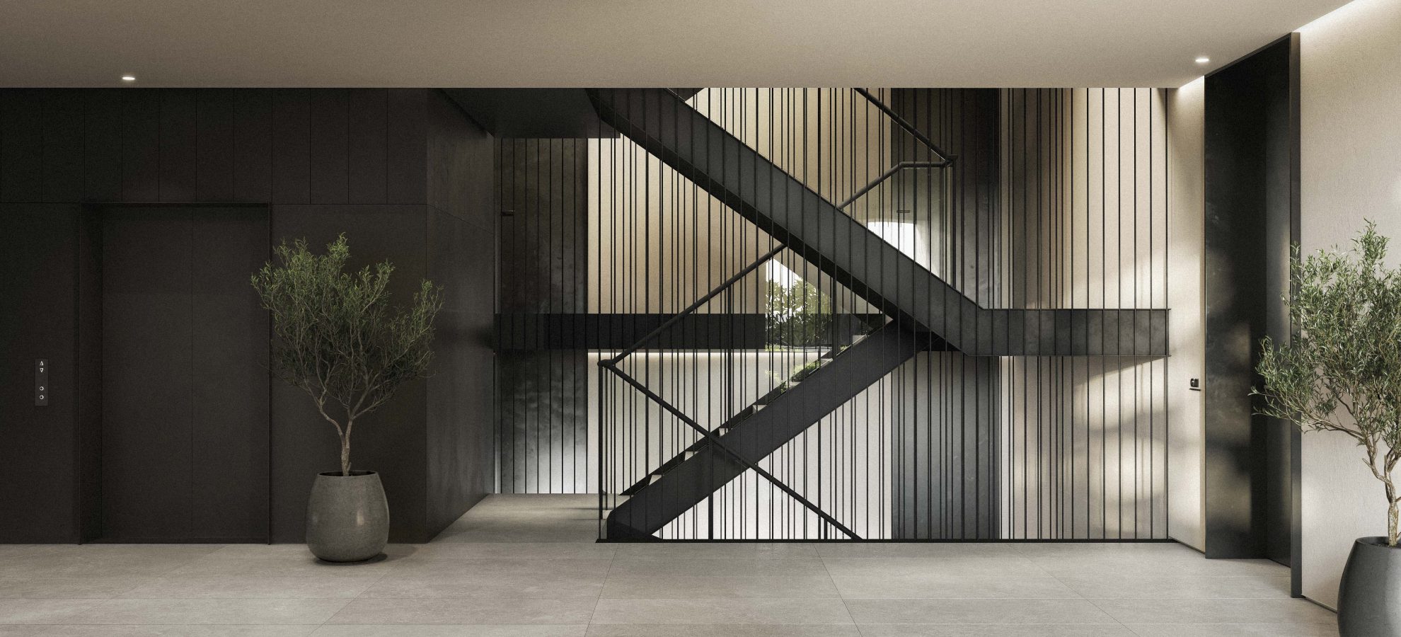 Entry foyer.